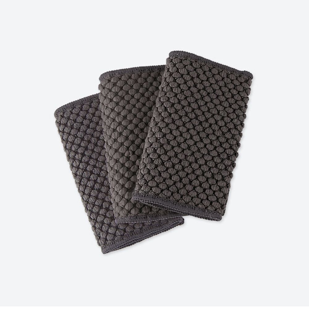 Norwex Counter Cloths in Onyx Set of 3 NWT